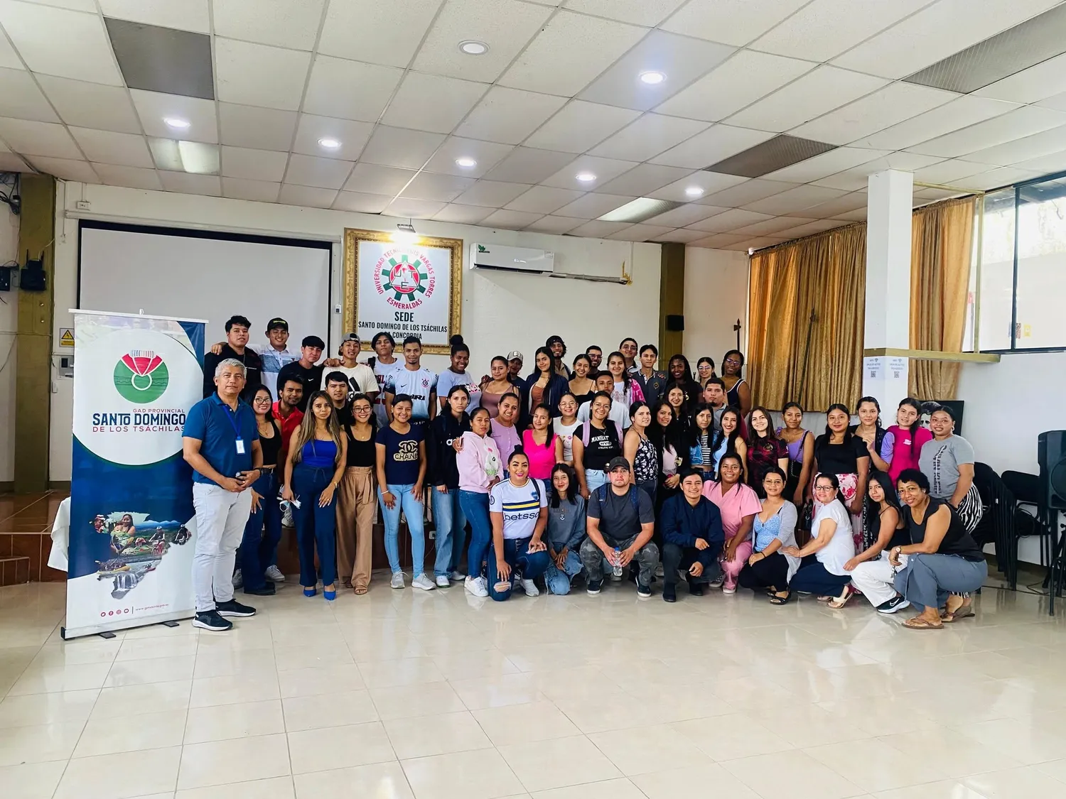 Estudiantes en actividad académica